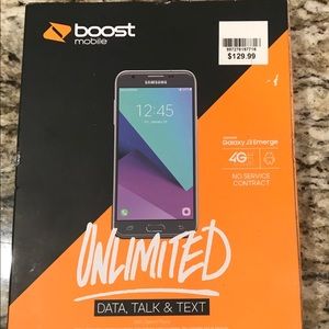 Brand New Boost Mobile Galaxy J3 Emerge